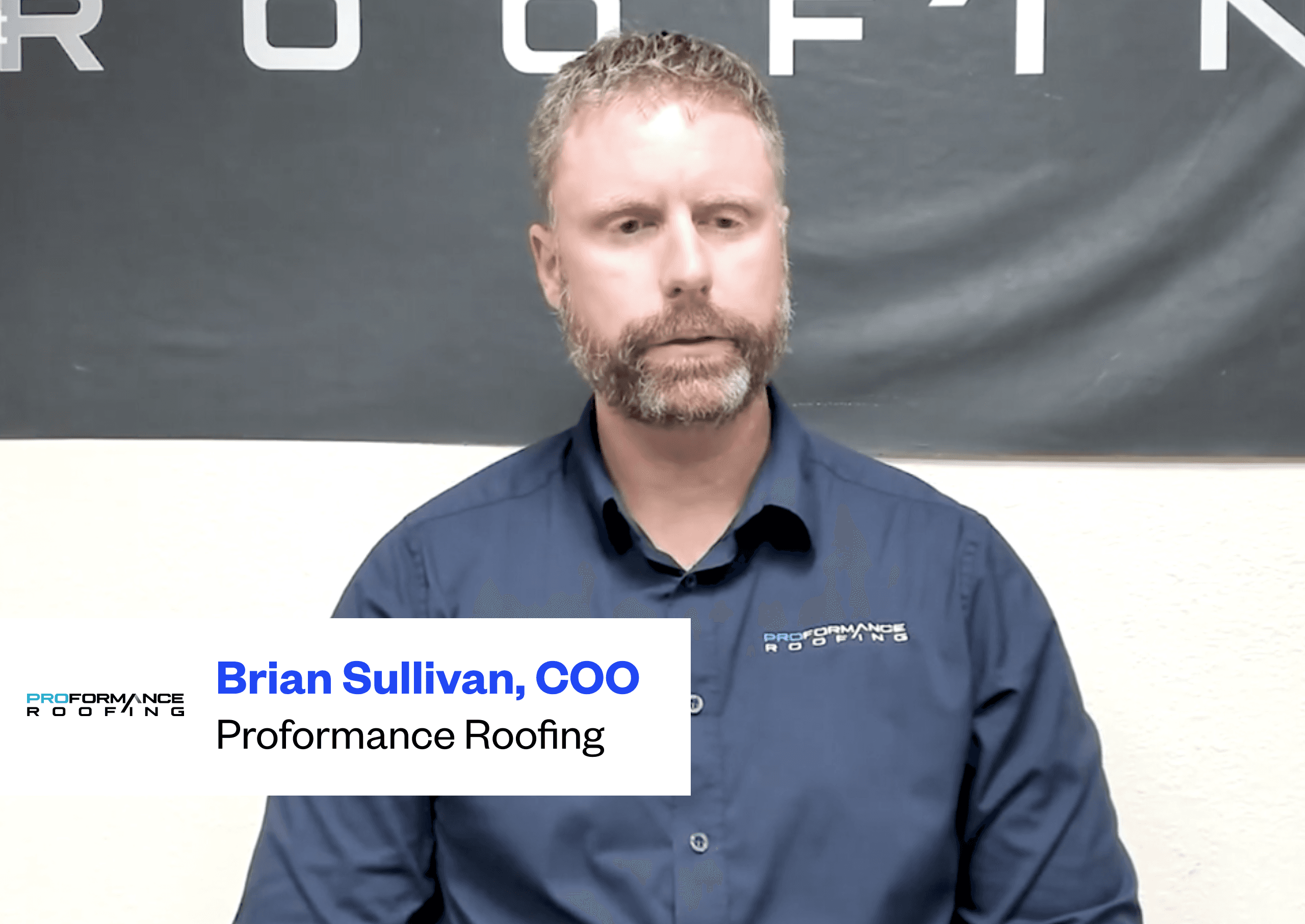 Proformance Roofing testimonial