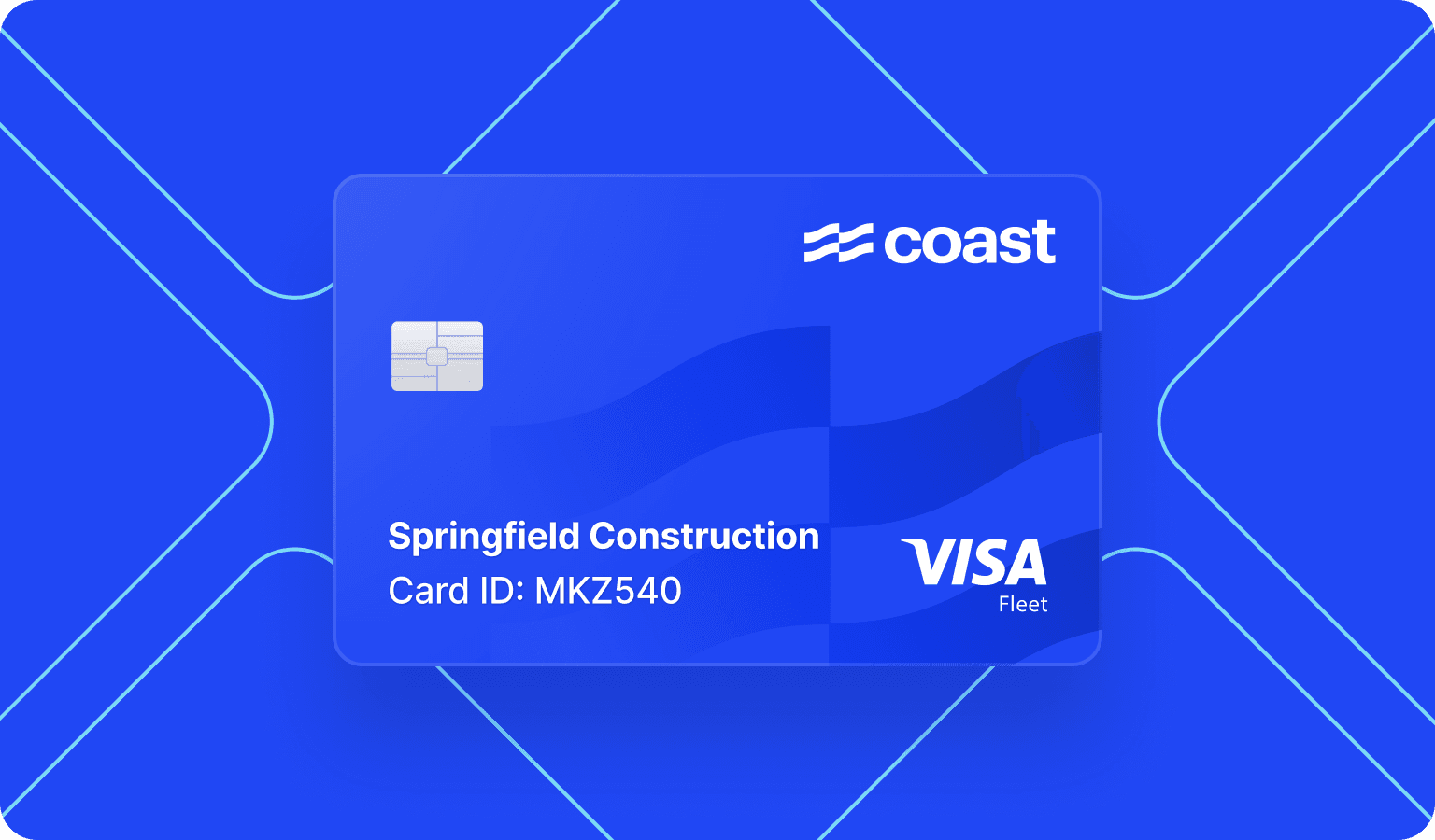 Corporate card visual