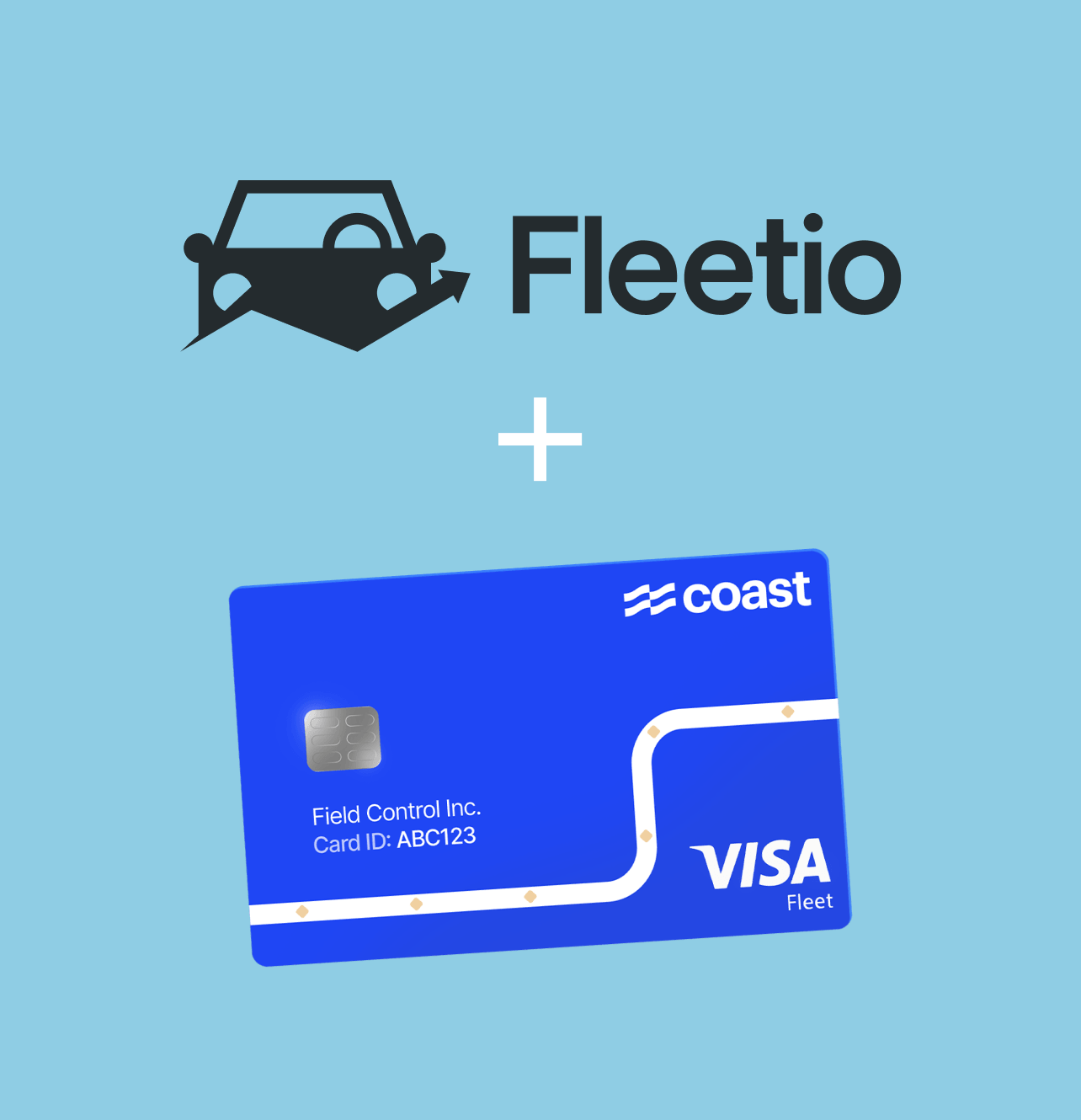 Fleetio and Coast card