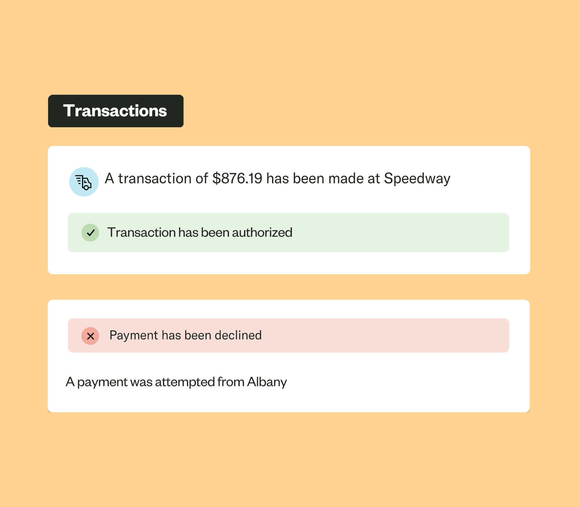 fuel transactions
