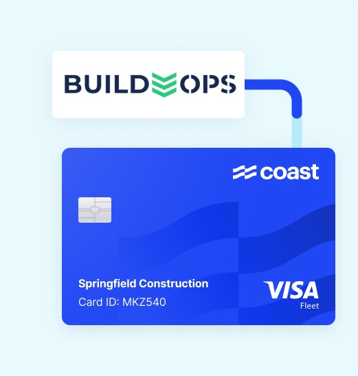 BuildOps fuel card