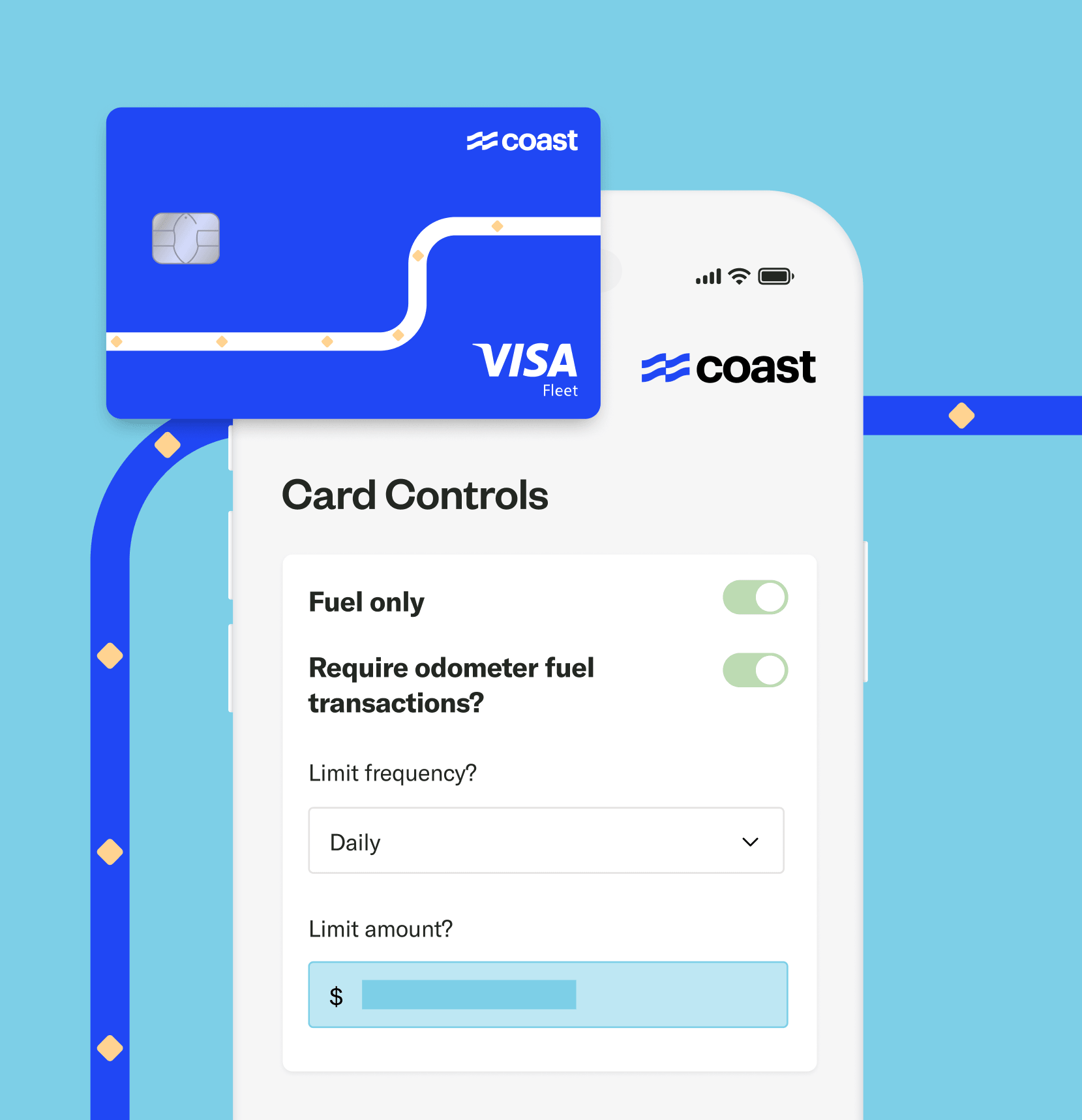 Coast Fuel Cards And Gas Cards For Commercial Fleets