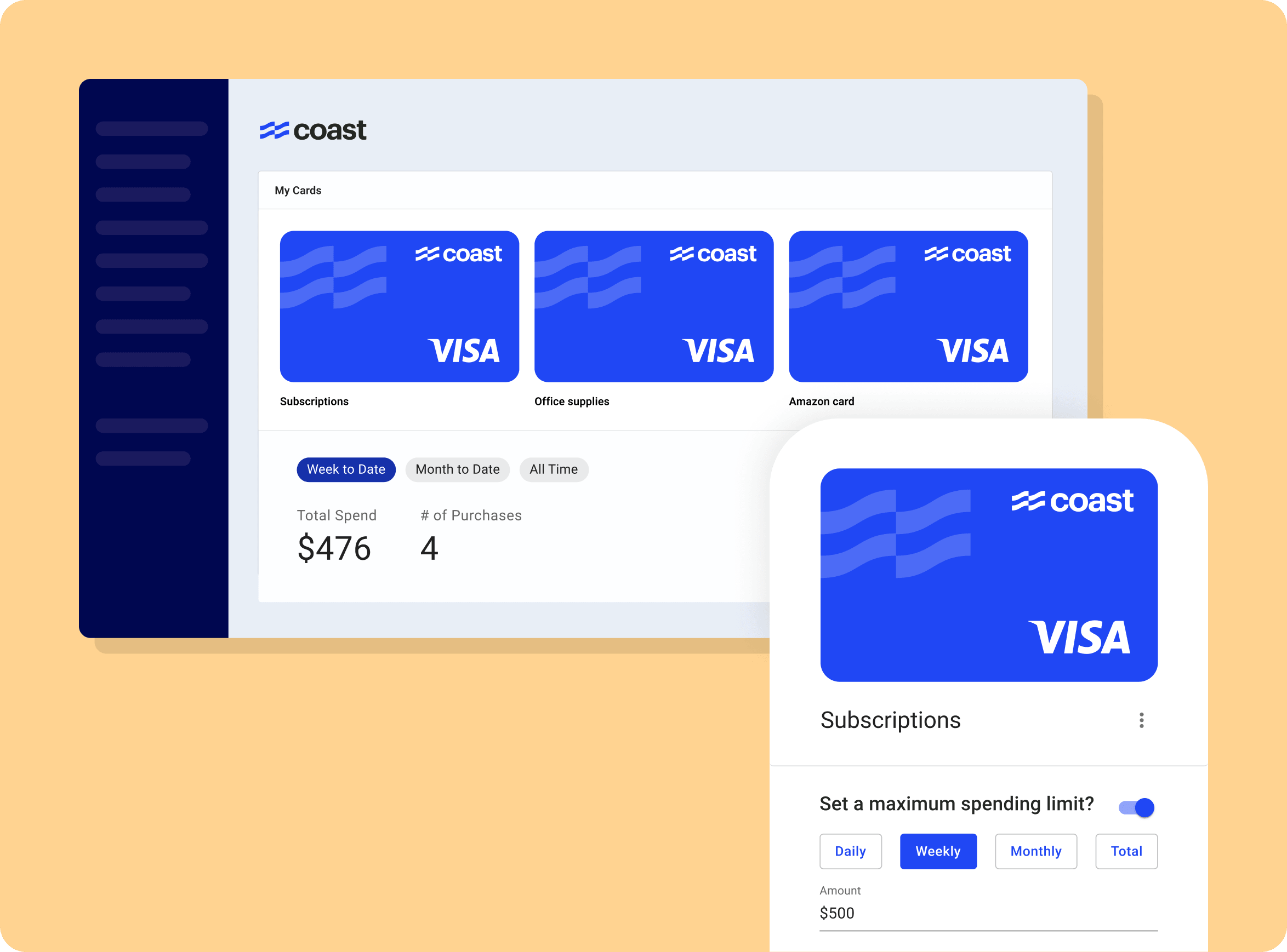 Coast Business Cards Built For Fleet Businesses