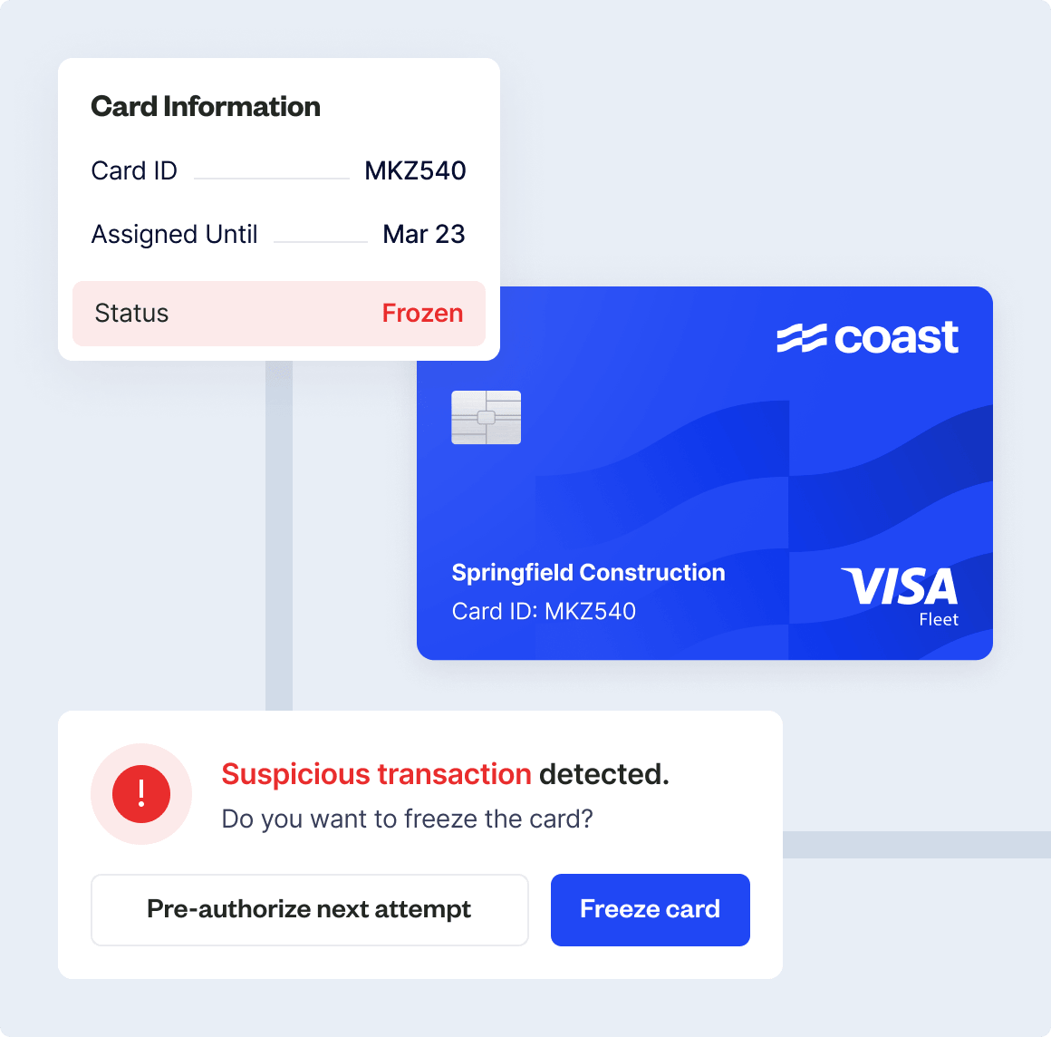 Coast | Smart Visa Fleet Fuel Card And Gas Card