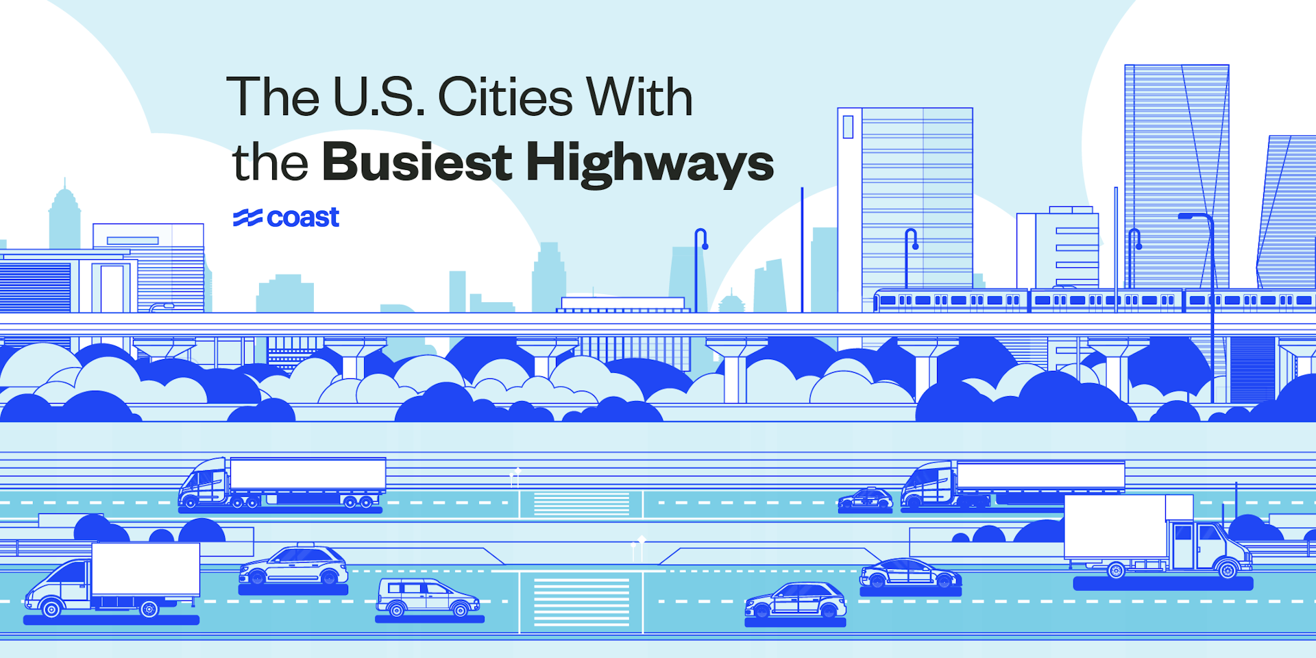 Header image for a blog about the busiest American highways.