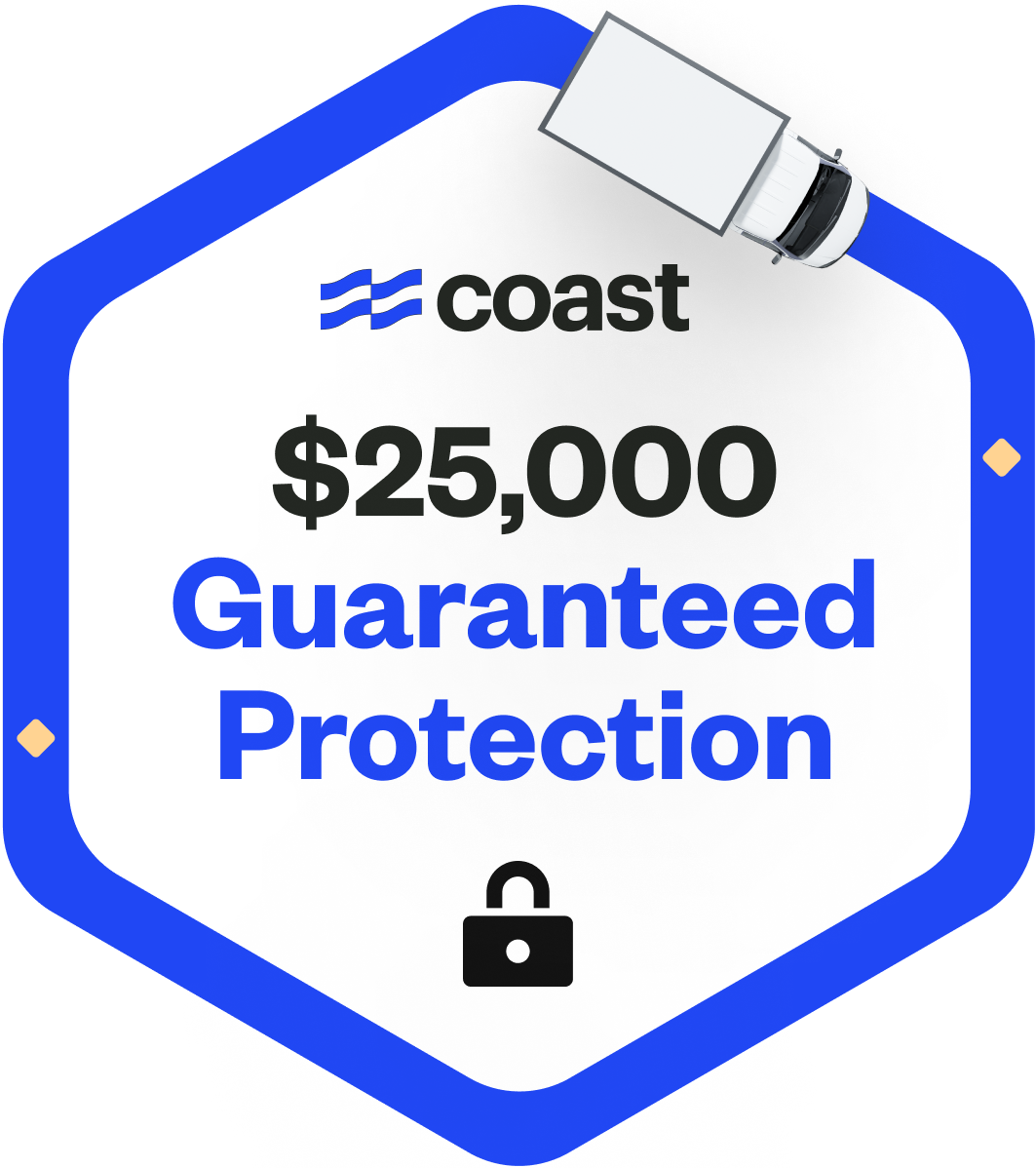 Coast $25,000 Guaranteed Protection