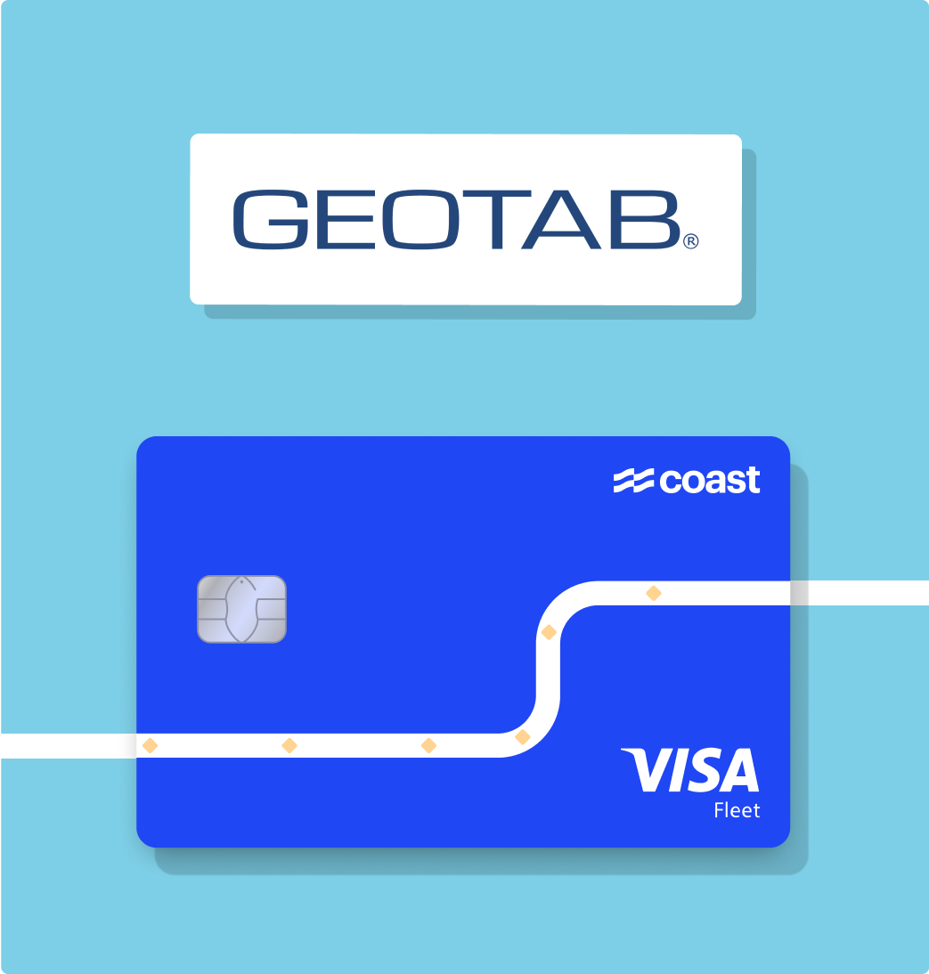 Geotab and Coast card visual