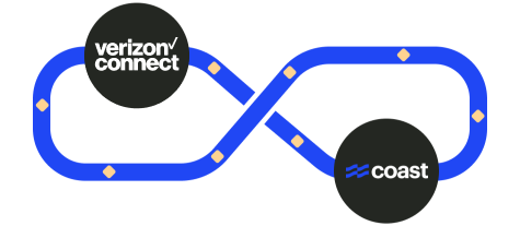 Verizon Connect Coast logos