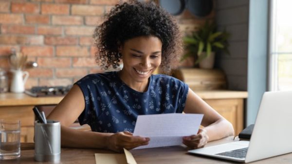 Woman happy to be fleet safety certified