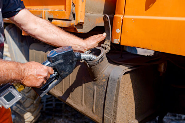 Pumping gas for mileage reimbursement