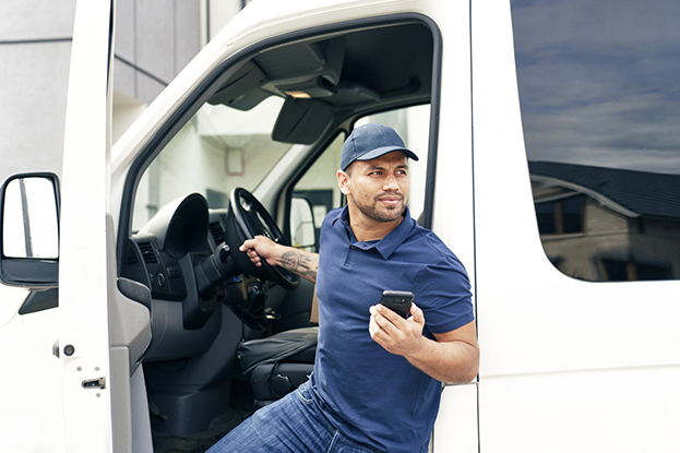 Man working ELD compliance